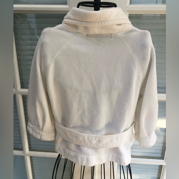 Millard Fillmore Egg Shell White Shawl Collar Jacket. - Picture 4 of 7